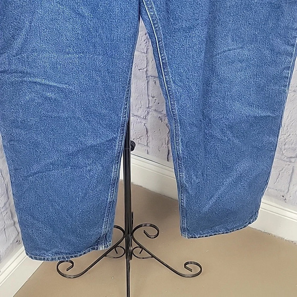 CARHARTT Men's Wide Leg Blue Jeans 44X30 - Picture 6 of 12